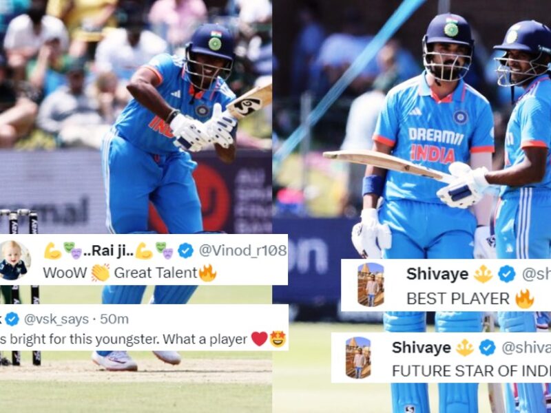 Sai Sudharshan Scored His Second Consecutive Half-Century Fans Showered Love On Social Media