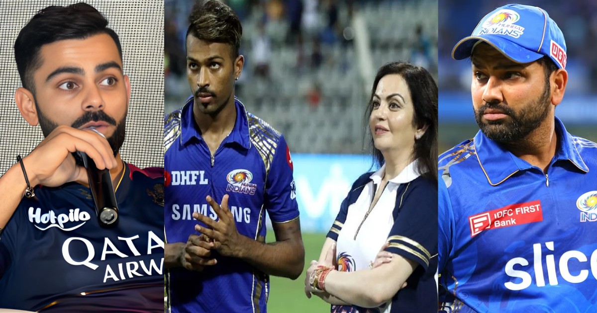 Virat Kohli Came In Support Of Rohit Sharma Said This Big Thing To Nita Ambani And Hardik Pandya