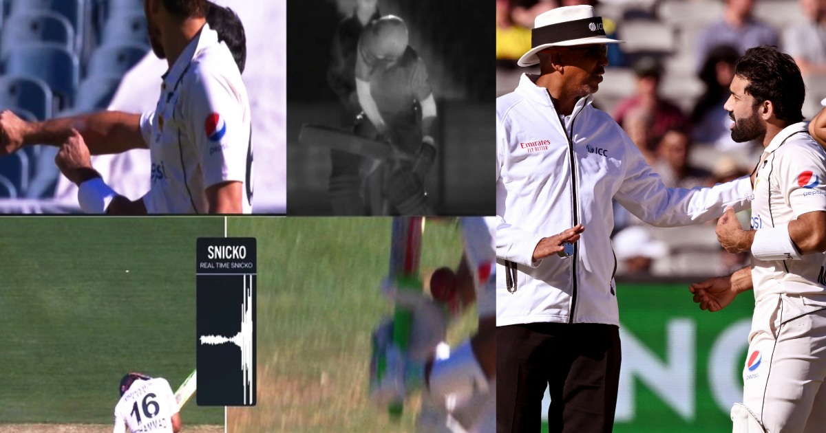 Big Controversy On The Wicket Of Mohammad Rizwan Pak Player Had A Heated Argument With Umpire