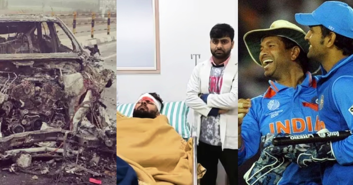 Guy Who Saved Rishabh Pant'S Life Has A Special Connection With Sachin Tendulkar And Ms Dhoni