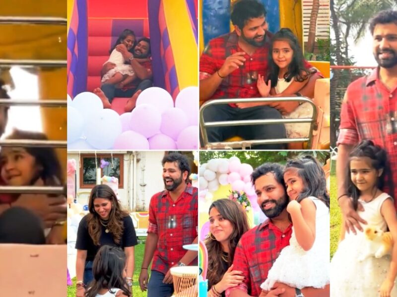 Rohit Sharma Celebrated His Daughter'S Birthday During South Africa Tour Video Went Viral