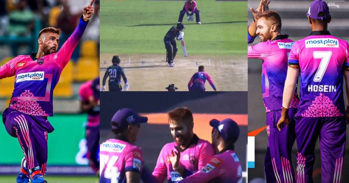 Mohammad Amir Sensational Bowling In Abu Dhabi T10 Took Four Wickets In A Single Over