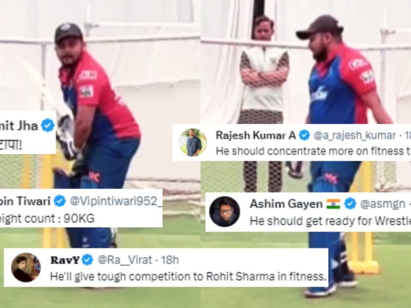 Prithvi Shaw Was Seen Preparing For Ipl 2024 Fans Trolled Him Brutally On Social Media