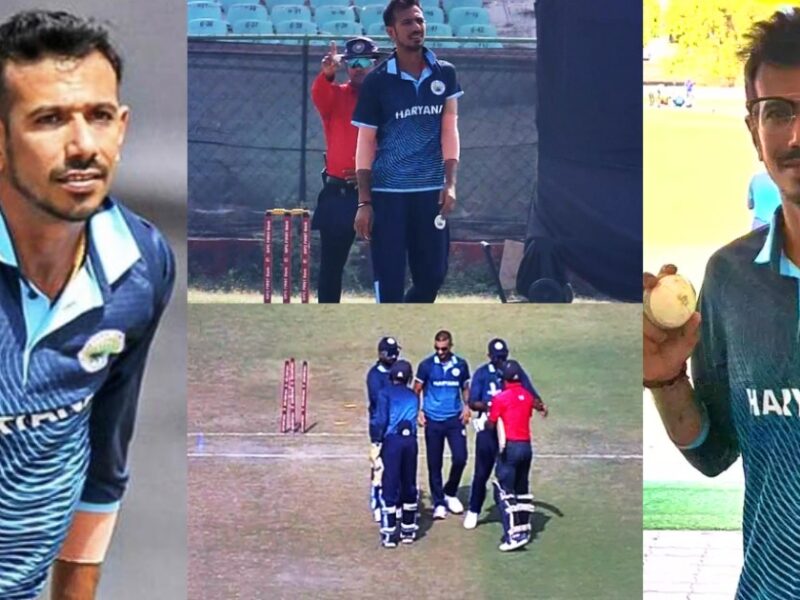 Yuzvendra Chahal Brilliant Bowling In Vijay Hazare Trophy 2023-24 Took 4 Wickets With Economy Of Just 3