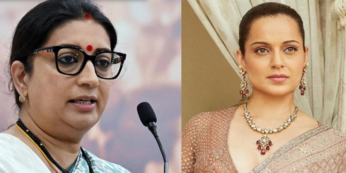Bold-Actress-Kangana-Ranaut-Came-In-Support-Of-Smriti-Iranis-Period-Paid-Leave-Statement