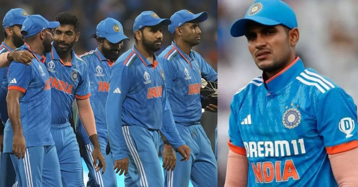 This Veteran Player Was Out Of Team India After The Entry Of Shubman Gill.