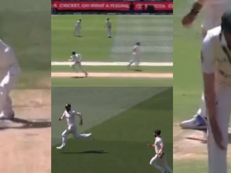 Pak Vs Aus Australian Batsmen Completed 5 Runs By Running, Video Went Viral