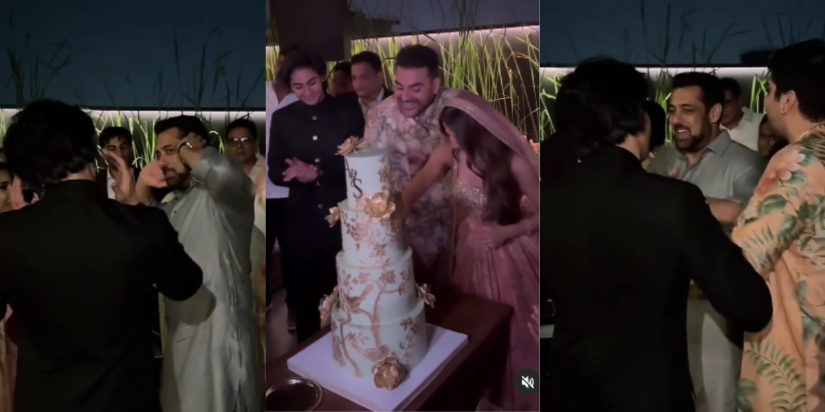 VIDEO: 'तेरे मस्त-मस्त दो नैन..' Arbaaz Khan की शादी में कुंवारे सलमान खान  ने लूटी महफिल, नई भाभी के साथ जमकर किया डांस