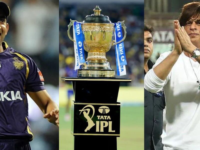 Gautam-Gambhir-Associated-With-Kkr-Welcomed-By-Team-Members-Video-Goes-Viral