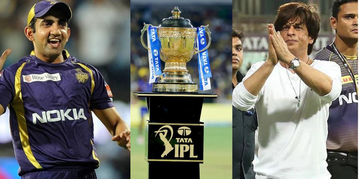 Gautam-Gambhir-Associated-With-Kkr-Welcomed-By-Team-Members-Video-Goes-Viral