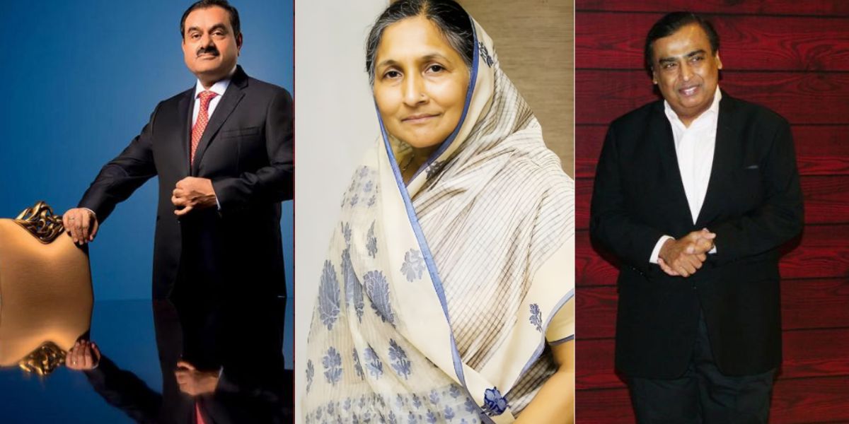 India-Richest-Woman-Savitri-Jindal-Beats-Mukesh-Ambani-And-Gautam-Adani-Her-Networth-Grow-96-Billion-Dollar-In-2023