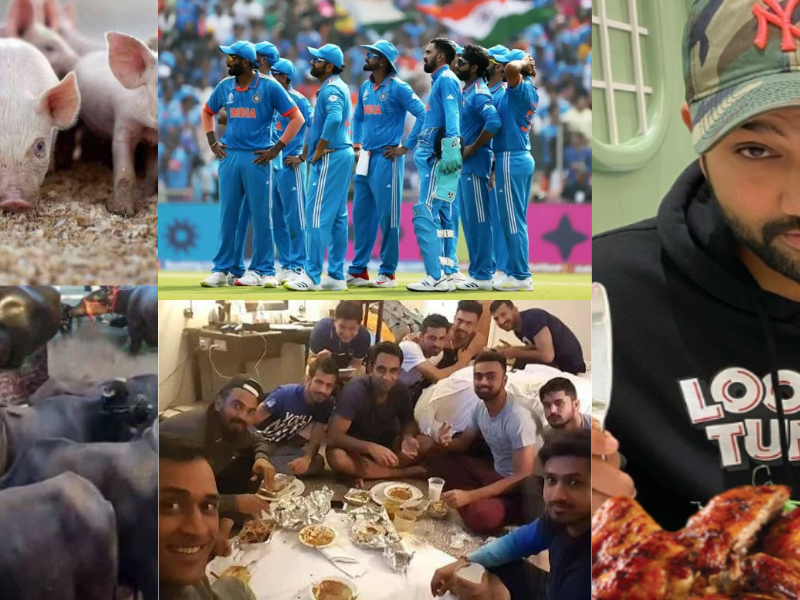 These Three Players Of Team India Eat Chicken