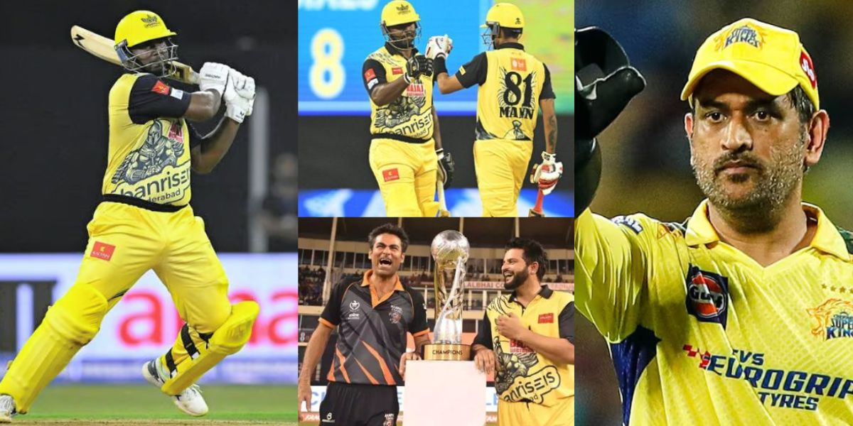 Urban Risers Hyderabad Won The First Qualifier In Llc 2024 By Defeating Manipal Tigers By 75 Runs