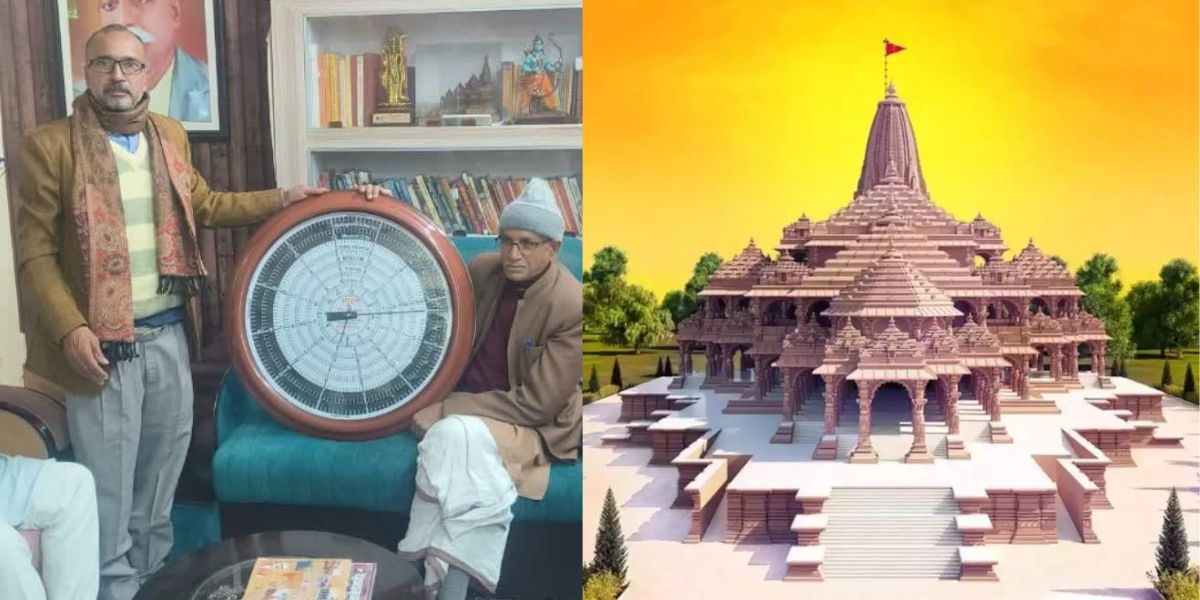 Eighth-Pass-Vegetable-Seller-Made-A-Unique-World-Clock-For-Ram-Mandir