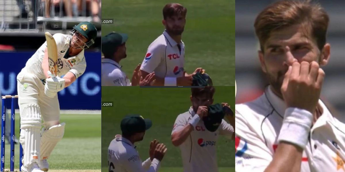 Aus-Vs-Pak-First-Test-Match-New-Captain-Shaheen-Afridi-Got-Angry-Babar-Azam-Pacified
