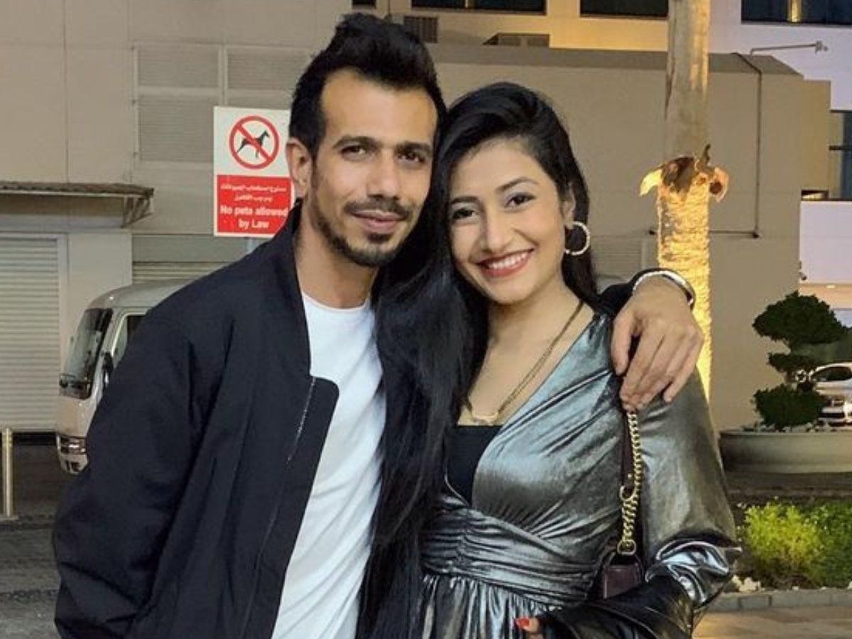 Yuzvendra Chahal And His Wife 