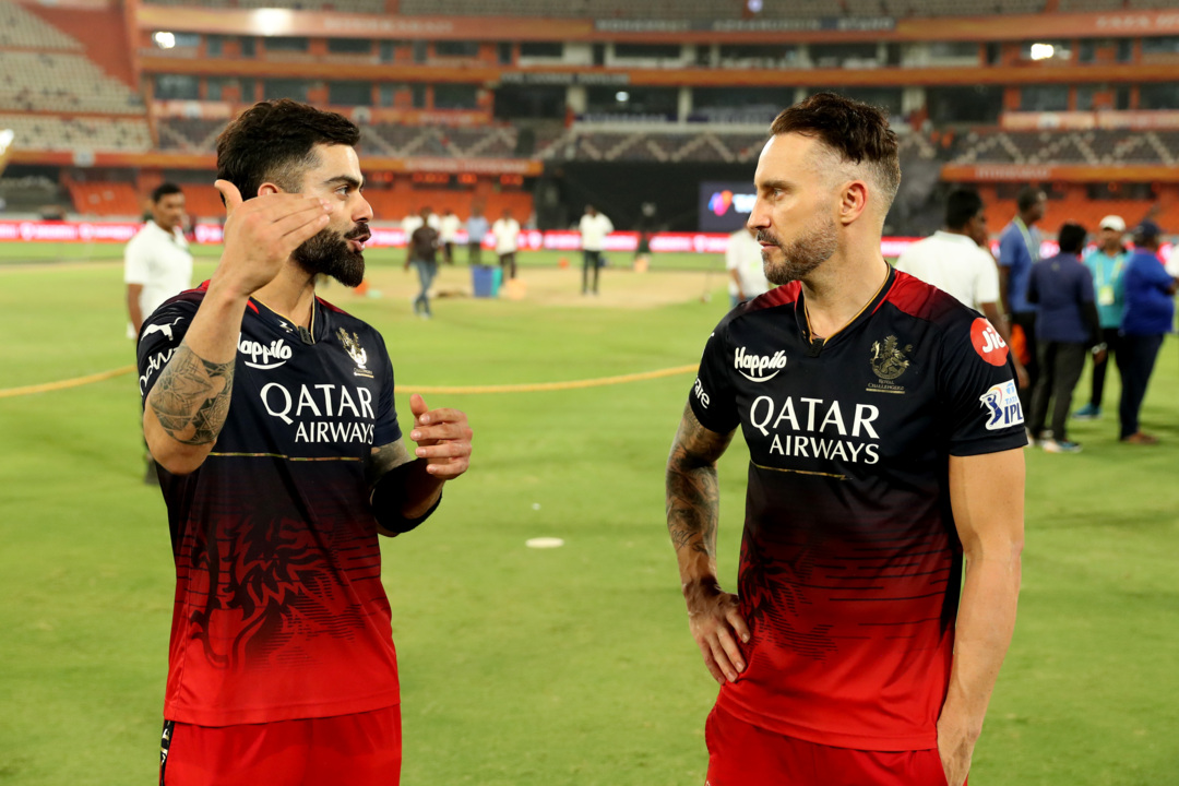 Virat Kohli And Faf Du Plessis