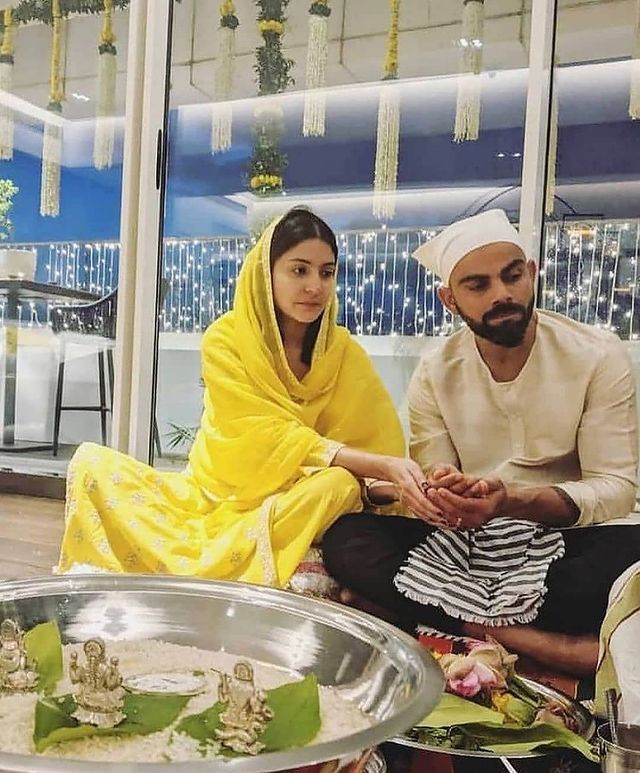 Virat Kohli With Anushka Sharma