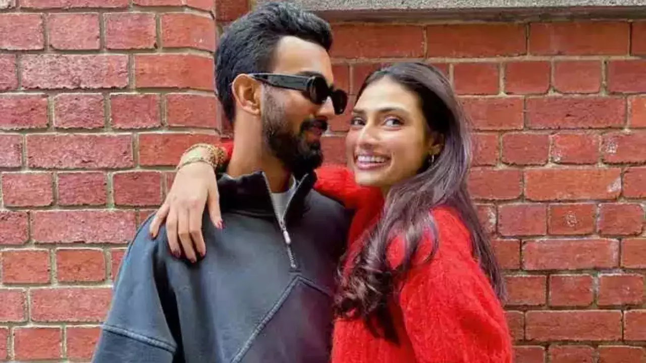 Kl Rahul And His Wife 