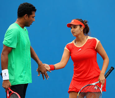 Mahesh Bhupathi And Sania Mirza