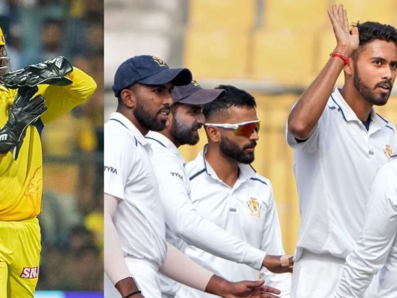Dhoni'S Disciple Scored A Triple Century For Tamil Nadu In Ranji Trophy.