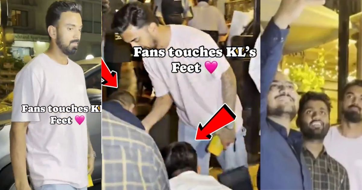 Fans-Touched-Kl-Rahuls-Feet-Video-Went-Viral