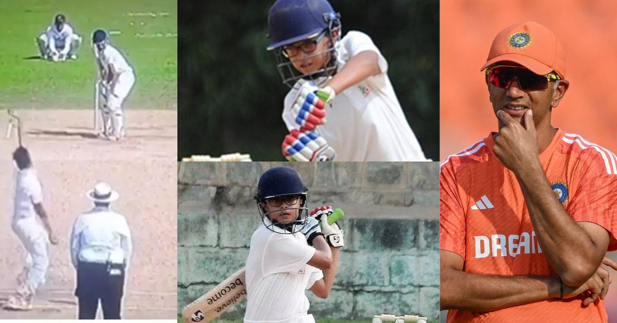 Rahul-Dravid'S-Nephew-Scored-400-Runs-Against-Mumbai-Team-In-Domestic-Cricket