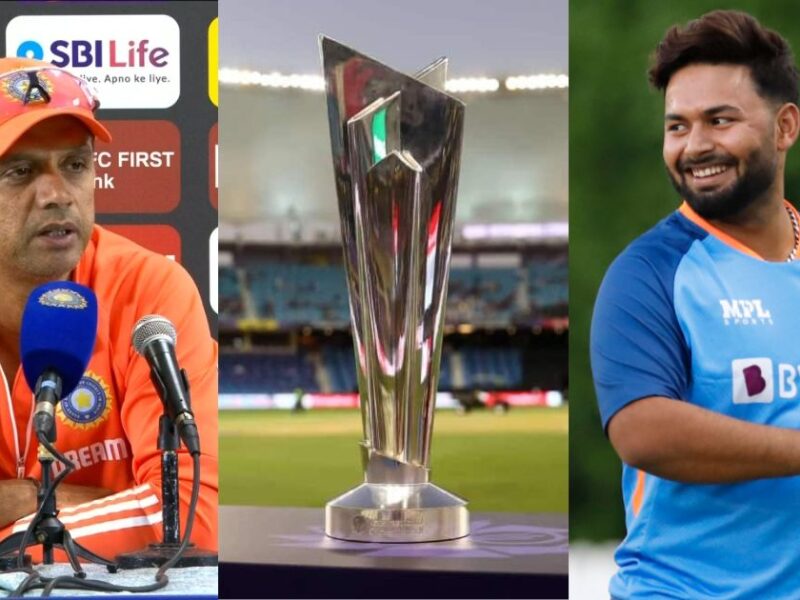 Rahul Dravid Announced, Rishabh Pant Will Play T20 World Cup