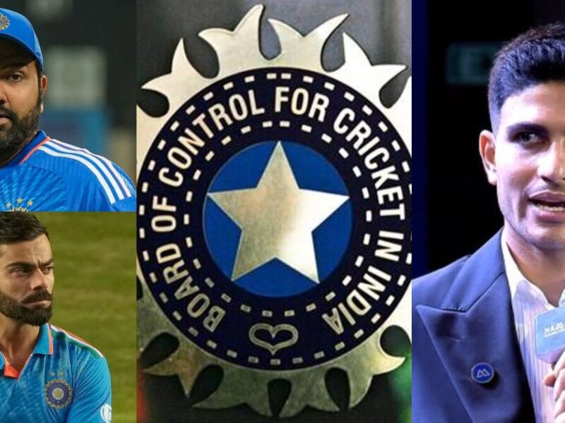 Bcci Honored Shubman Gill With International Cricketer Of The Year Award.