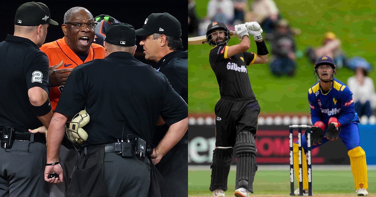 Umpire Was Publicly Beaten On The Field In The American Premier League Police Came To Rescue