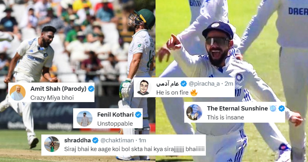 Mohammed Siraj Took 6 Wickets Against South Africa Fans Showered Love On Social Media
