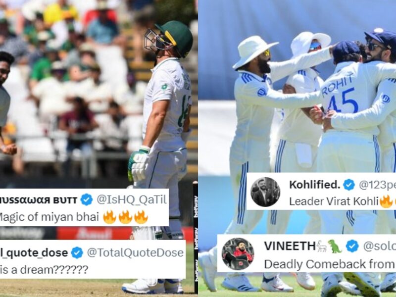Ind Vs Sa Team India All Out South Africa For 55 Runs Fans Hilarious Reaction On Social Media