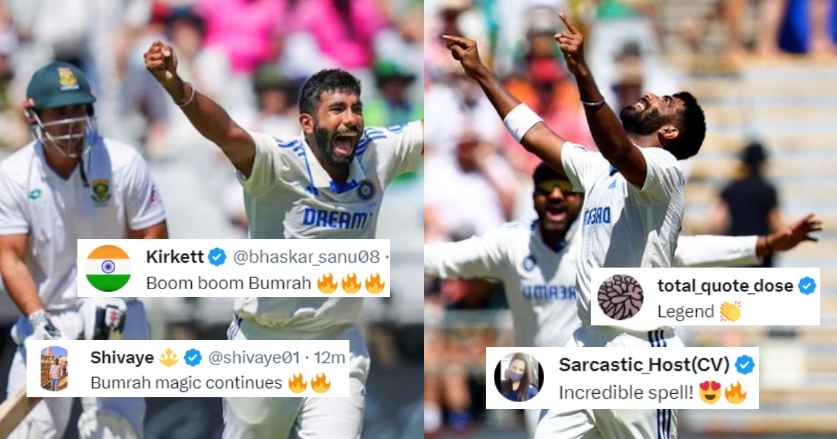 Jasprit Bumrah Took 6 Wickets Against South Africa Fans Praised Him Heavily On Social Media