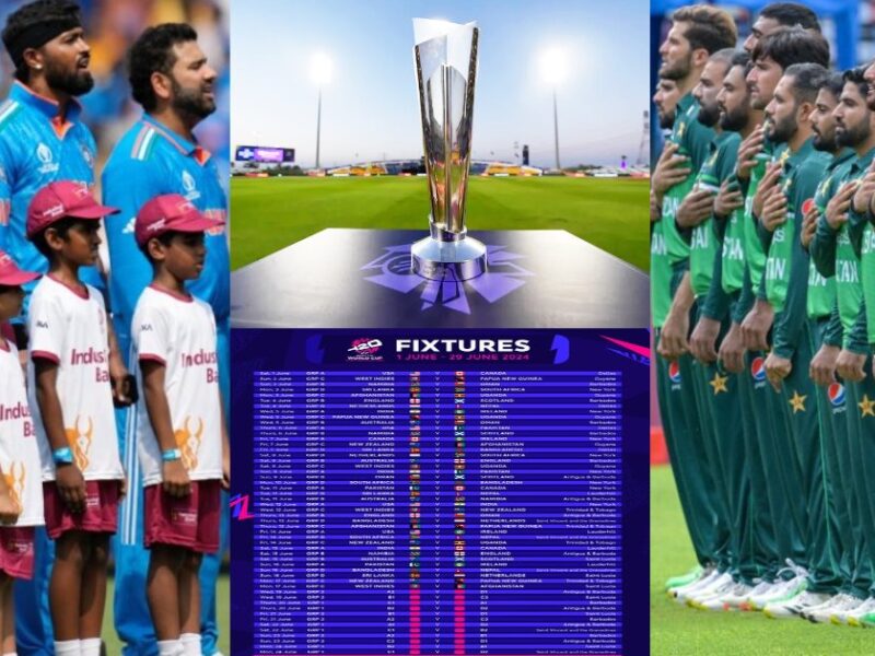 T20 World Cup 2024 Fixtures Announced India-Pakistan Will Clash Twice Know The Date And Venue