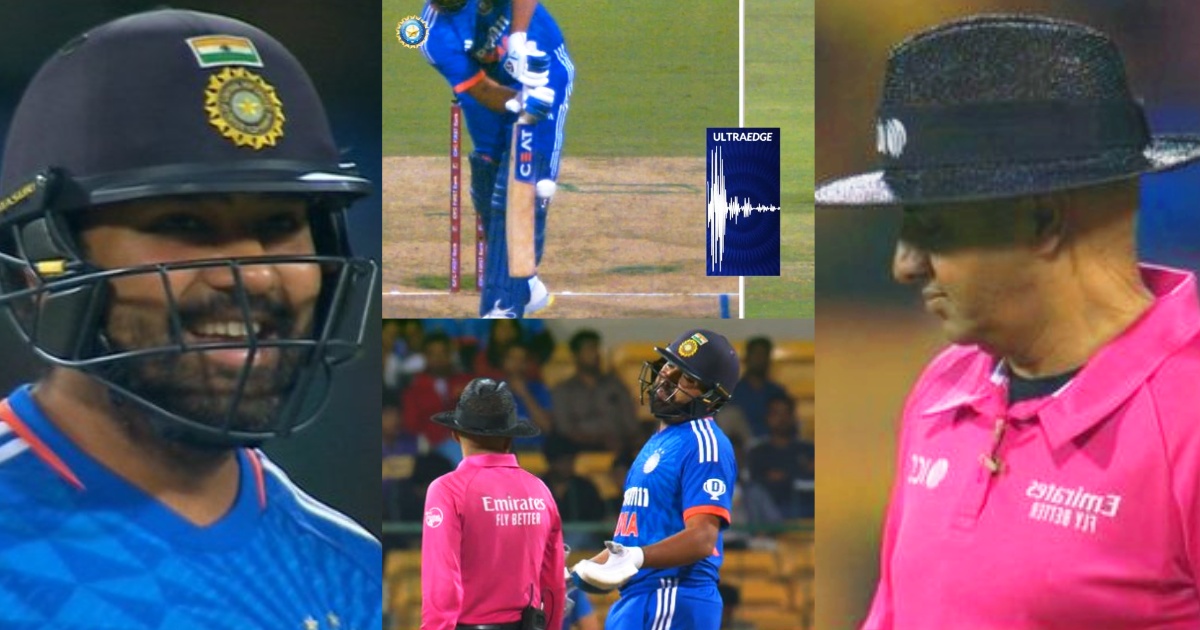 Rohit Sharma Hilarious Conversation With Umpire Goes Viral On Internet