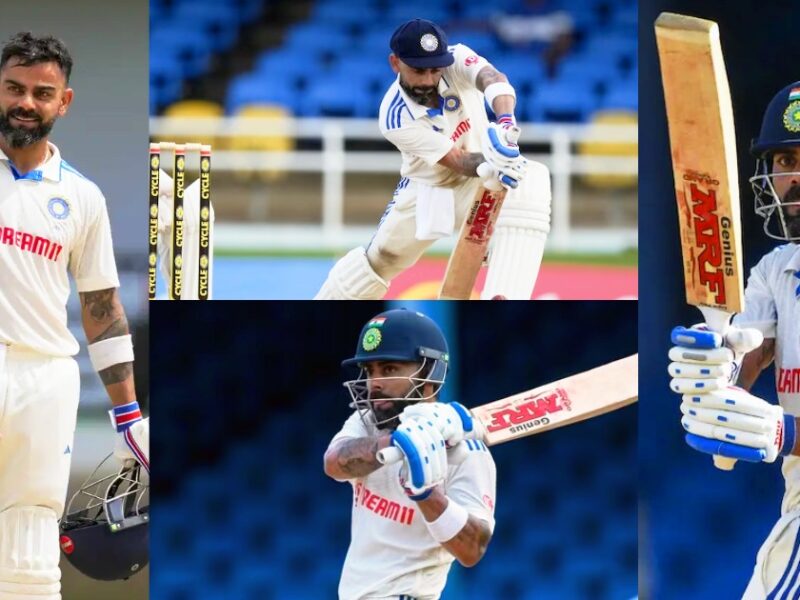 Virat'S Bat Roared Before Team India'S Test Series Against England As He Scored A Brilliant Century