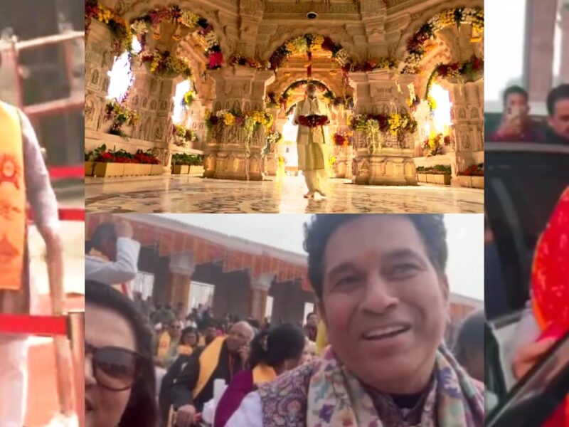 Sachin Tendulkar During Ram Mandir Pran Pratistha Program Urged All Indians To Visit Ayodhya