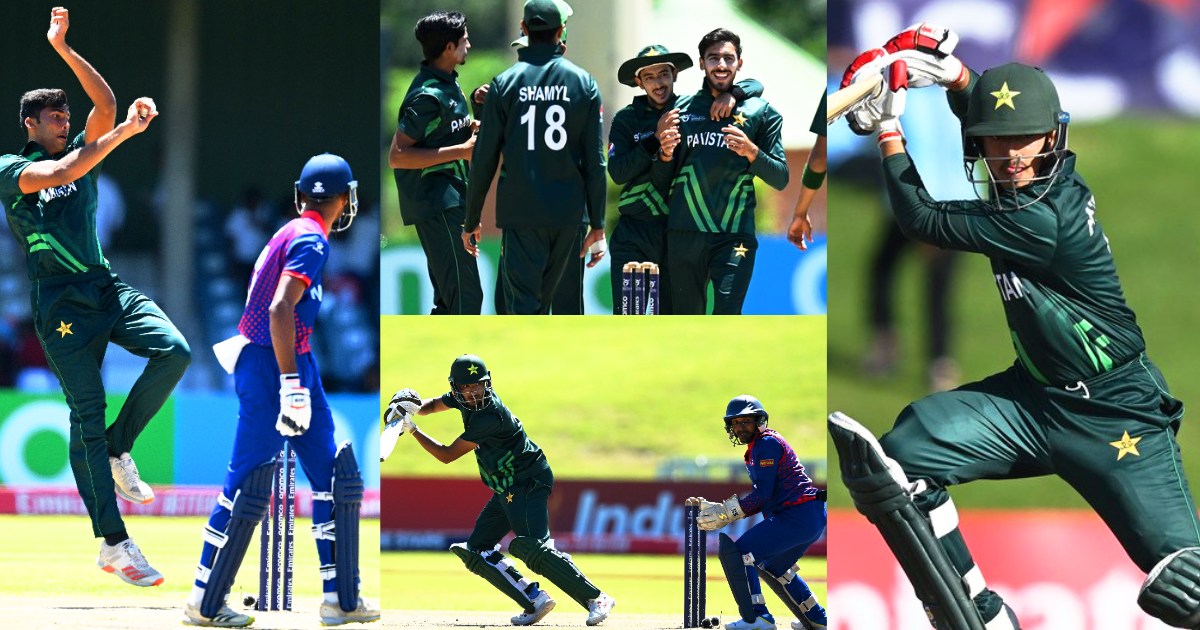 Pak Vs Nep U19 Pakistan Registered Its Second Win In The World Cup Defeated Nepal By 54 Runs