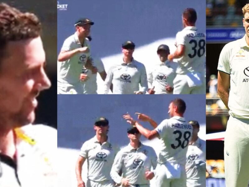 Josh Hazlewood Stopped Cameron Green Who'S Covid Positive To Congratulate Him
