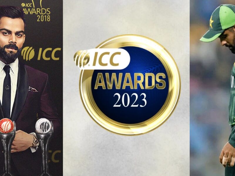 Virat Kohli Became Odi Cricketer Of The Year 2023 While Babar Azam Couldn'T Grab Any Award