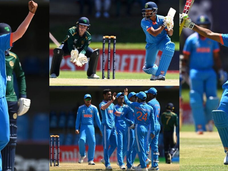 Ind Vs Ire U19 Sarfaraz Khan'S Brother Scored Century Team India Defeated Ireland By 201 Runs