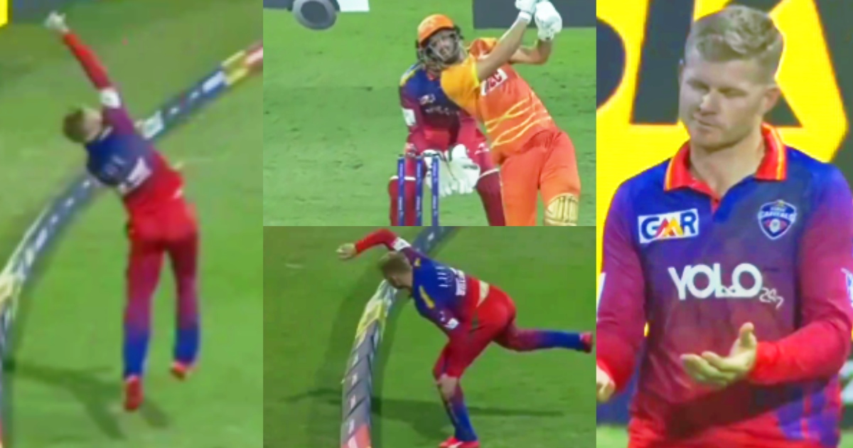 Ilt20 Sam Billings Took A Stunning Catch Jumped Several Feet In The Air Video Went Viral