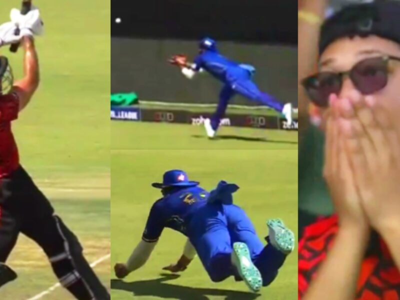 Kieron Pollard Again Became Superman On The Field Took An Amazing Catch By Diving In The Air
