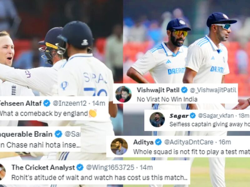 Team India Facing Backlash On Social Media After Facing Defeat Against England In The First Test
