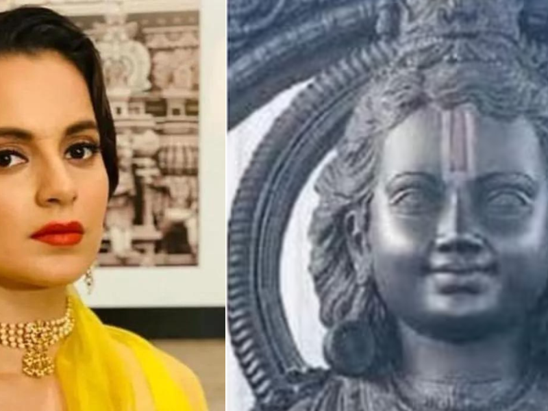 Actress-Kangana-Ranaut-Was-Fascinated-By-The-Idol-Of-Ramlala