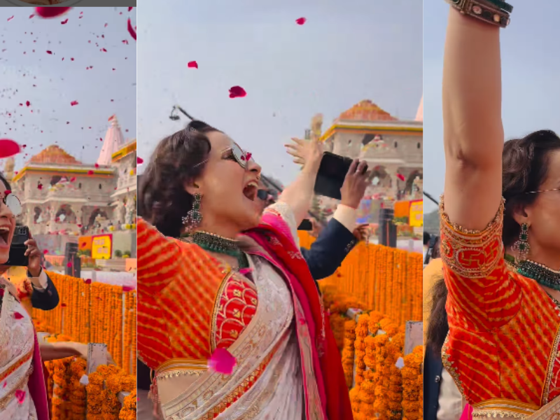Kangana-Ranaut-Screamed-And-Raised-Slogans-Of-Jai-Shri-Ram-In-The-Consecration-Of-Ram-Lalla