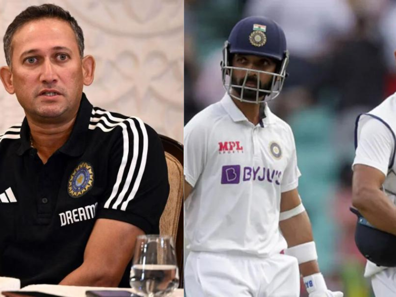 Ajit-Agarkar-Gave-Last-Chance-To-Rahane-Pujara-Included-Them-In-Team-India-For-This-Tournament
