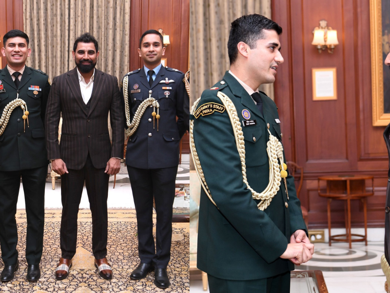 Mohammed Shami Met The Soldiers Of The Country, Wrote A Special Message In The Name Of India