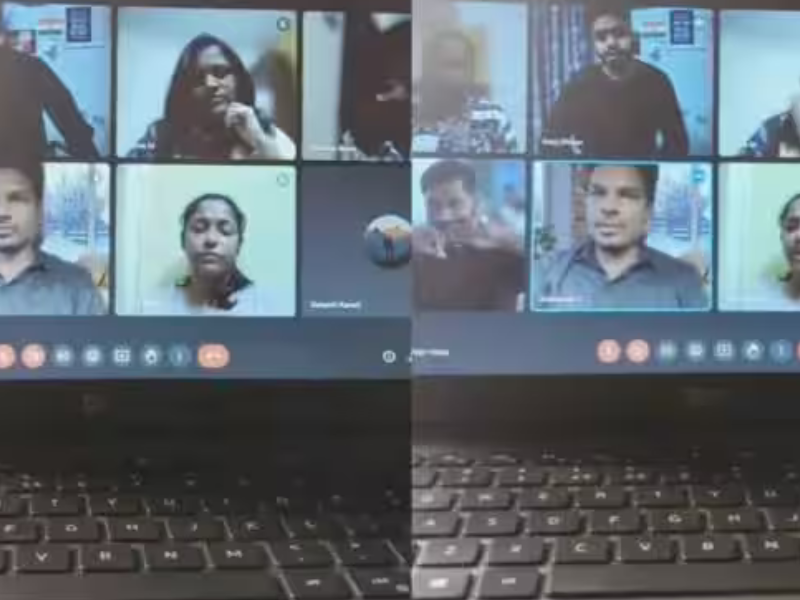 When A Colleague Spoke In Hindi On A Zoom Call, There Was An Uproar, Video Goes Viral