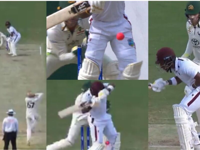 Aus Vs Wi Ball Hits West Indies Batsman'S Private Part, Video Goes Viral